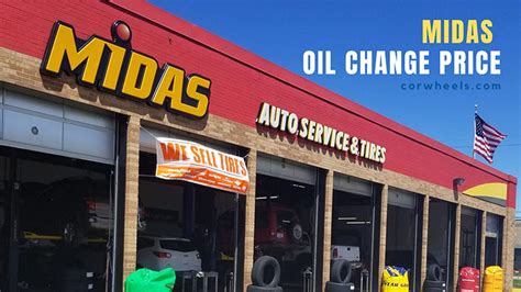 midas oil change